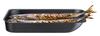 Ishigaki Industry Ishigaki Grill Pan Black Approx. 18cm (W) X 28cm (D) Grill Master Saury Grilling Plate Wavy Plate Set Recipe Included Fish Grill Gas
