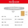 Sterling Tennis Bracelet Women Men With Moissanite Stones Adjustable Length 16.5cm To 20cm Geometric Design
