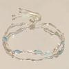 Cherry Blossom Bow Bracelet Advanced Pink Zircon Jewelry Trend Bracelet