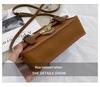 Cambridge Ručně tkaná malá čtvercová taška - Sada pro kutily - Perfektní dárek pro přítelkyni, na jedno rameno, crossbody nebo do ruky.