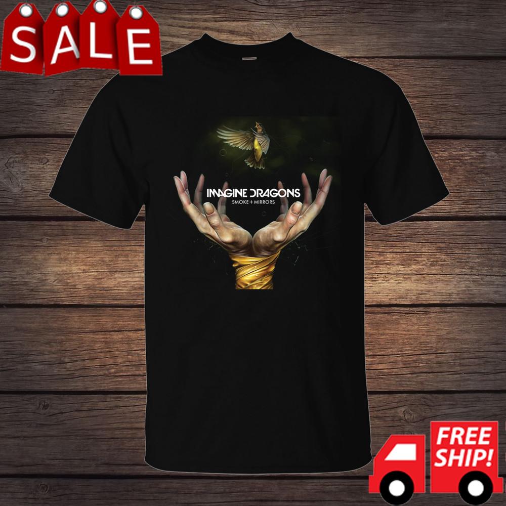 

Imagine Dragons Smoke and Mirrors TShirt Short Sleeve Cotton Men S to 5XL Unisex T-Shirt XXL