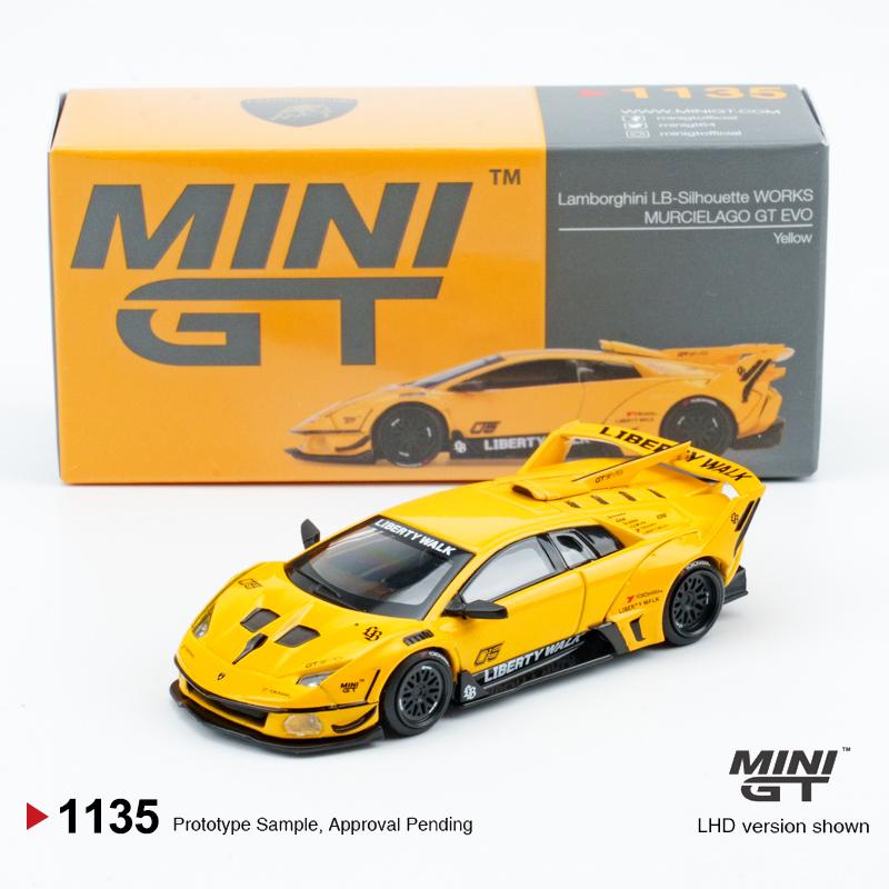 AKEZM1 MINIGT 1:64 Porsche Lamborghini LWBK A80 ER34 1087 Alloy Car Model 1059 1081 1068 1067 1053 967 1083 1066 1054 984 1052 977
