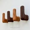 Nordic Japanese High-End Black Walnut & Beech Wood Coat Hook