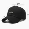 Women's Summer Small Letter Embroidered Baseball Cap Men's Outdoor Sun Hat Cap Visor Hats Fishing Hat Peak Cap