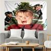 Home Alone Tapestry for Bedroom Aesthetic Classroom Tapestries Wall Hanging for Living Room Dorm Office,Ideal Creative Gift