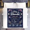 A Soft Flannel Blanket for Sisters, Perfect As a Commemorative Gift for The Sofa Or TV