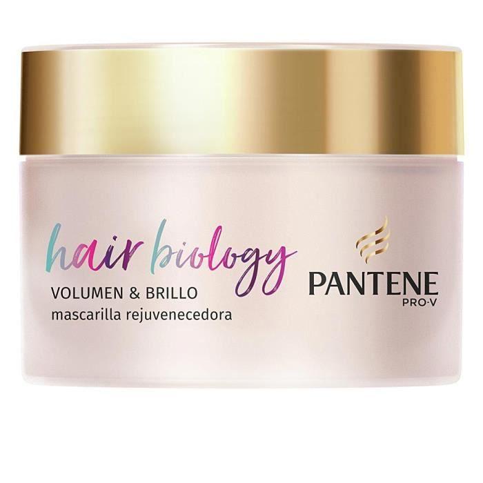 Masque Capillaire - PANTENE - HAIR BIOLOGY VOLUMEN & BRILLO - 160 Ml - Tous Types De Cheveux - Prémium