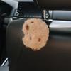 1 or 2PC Cute Cartoon Capybara Car Seat Back Hooks Storage Auto Headrest Organizer Hanger for Groceries Bag Handbag Decoration