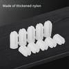 900pcs Sturdy Plastic Expansion Dowels 5mm Portable Accessory for Household Repairs and Professional Installation Needs