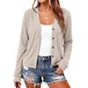 Women's Casual Brushed Long Sleeve Jacket for Everyday Wear and Travel Outfits