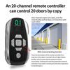 433Mhz Wireless Copy Rechargeable Remote Control Garage Door Gate Key Duplicator Clone Copy Universal Controller Multi-frequency 300-915Mhz