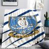 1 Stück Sheffield Wednesday Football Club Gemustertes Flanell-Kuscheldecke Geeignet für alle Jahreszeiten für Heimdekoration Wärme und Komfort Geschenke Feiertagsgeschenk