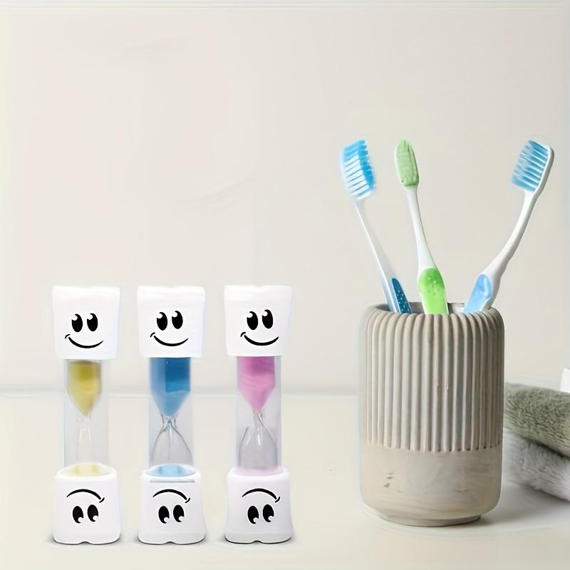 Clessidra Timer da 2 Minuti Disegnata in Blu E Rosa Decorazione per la Casa