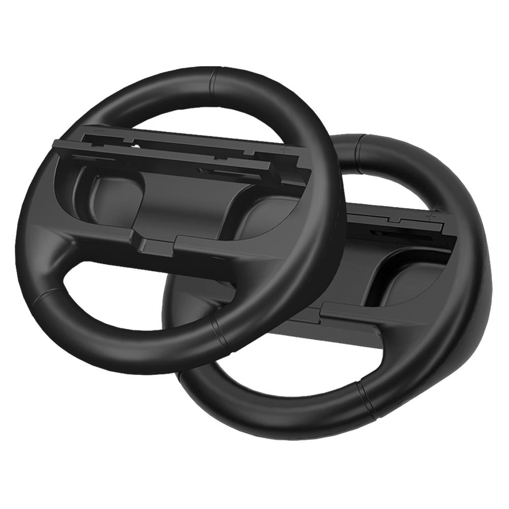 2 Pack Gaming Racing Steering Wheel Controller Handle Holder for Nintendo Switch2 Joy-Con Controllers