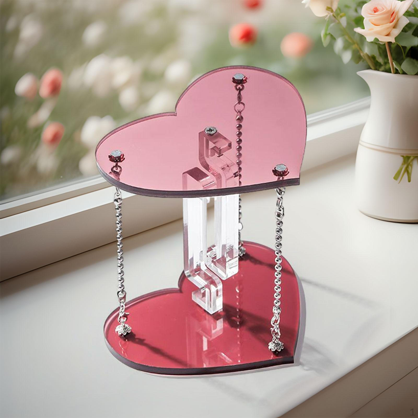 

Настольная игрушка Тенсегрити в форме сердца, украшение для рабочего стола, детский подарок, держатель для экшн-фигурки, обучение