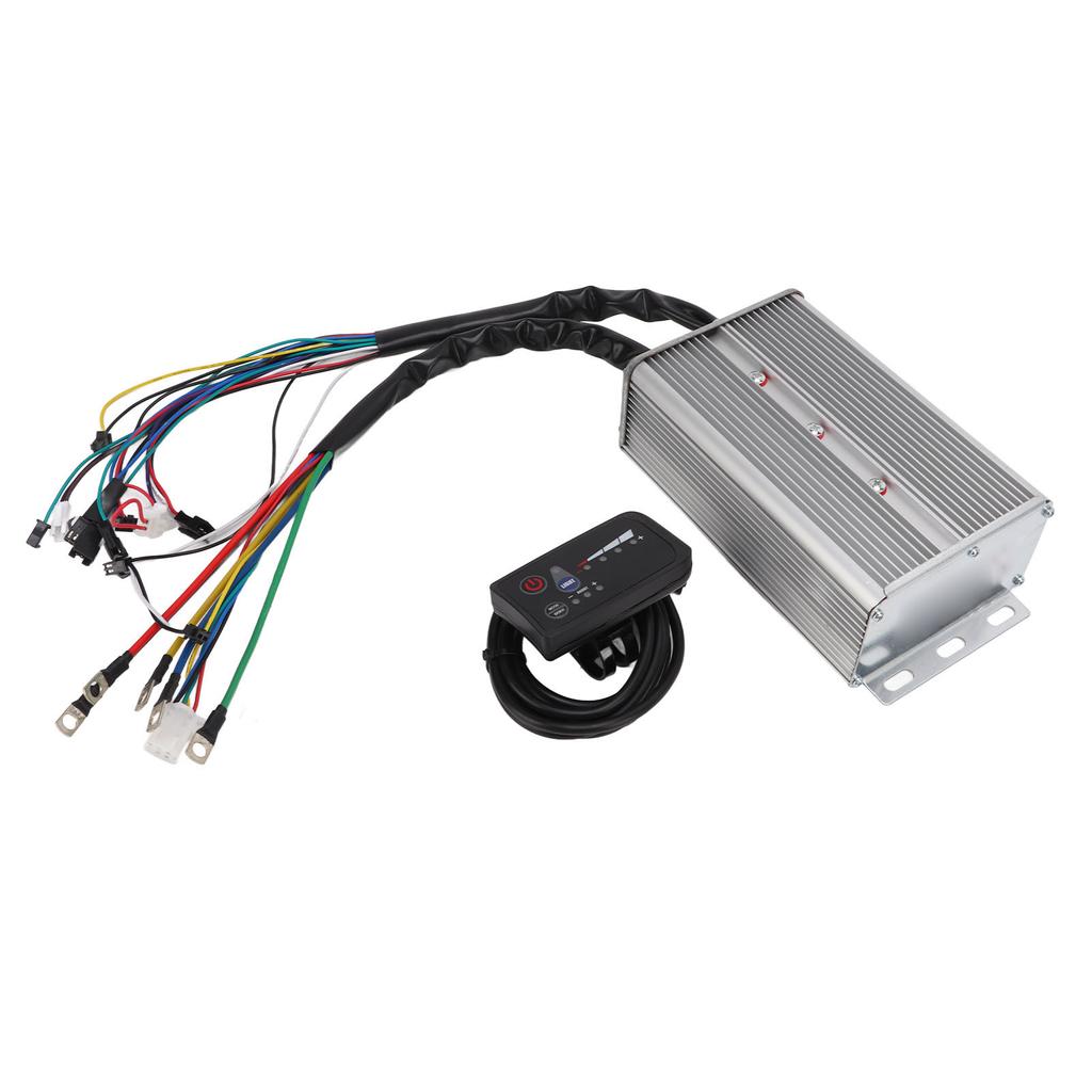 36V 1500W Motor Brushless Controller Kit Brushless Motor Controller with LED Display Panel for Electric Bicycle Scooter