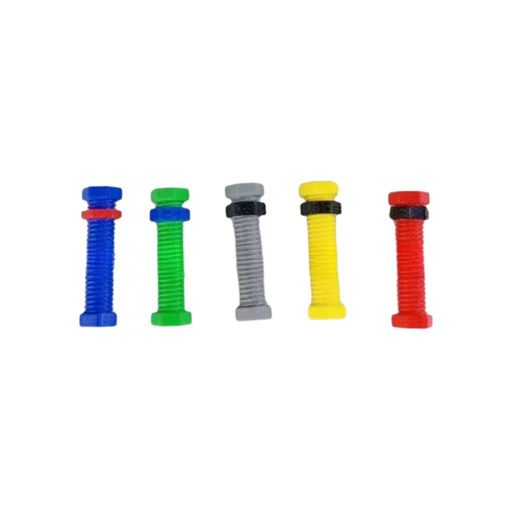 Stress Relief Threaded Pencil Case Relieve Anxiety Rotating Pen Cap  for School Office Home