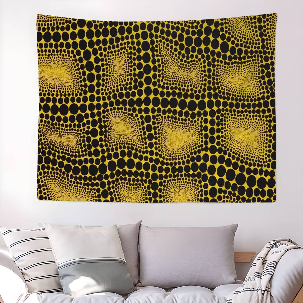 Yayoi Kusama Art Chart Tapestry Art Science Fiction Room Home Decor Cheap Hippie Wall Hanging