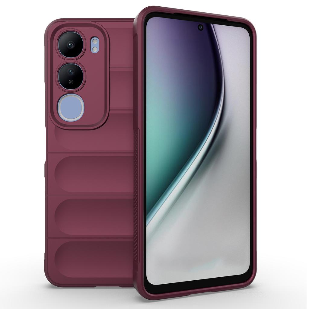 For Vivo Y29 5G/Y19s 4G Case Anti-Drop Soft TPU Rugged Phone Back Cover