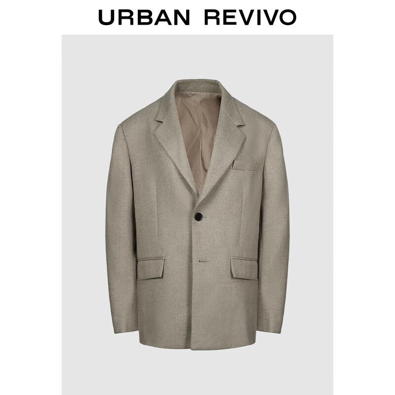 UR Men's Urban Retro Notched Lapel Pocket Suit Jacket