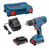 Bosch Professional GSB 18V- 21 Impact Drill + 2 2.0Ah Batteries + GAL 1820 Charger - 06019H1109