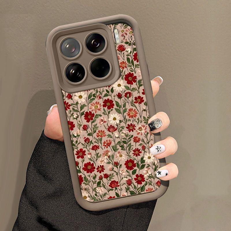 Fashion Beautiful Flower Phone Case For Xiaomi 15T Pro 14T POCO X7 M7 F7 Pro F7 Ultra Redmi Note 15 Pro Plus 5G 15C 4G Cover