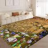 Gustav Klimt The Kiss Floor Mat Rectangle Anti-slip Home Soft Badmat Front Door Indoor Outdoor Mat Welcome Doormat