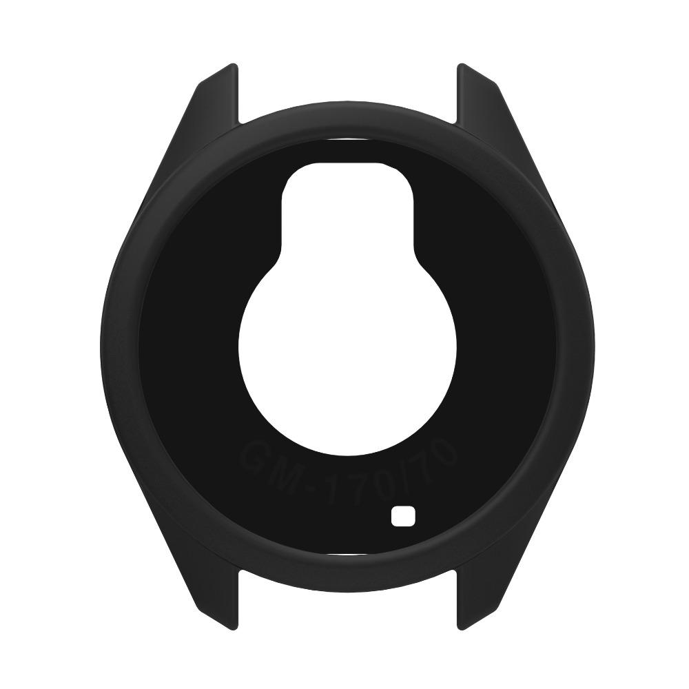 Funda Protectora Suave de Silicona Para Reloj Inteligente Garmin Forerunner 70/170 Parachoques Resistente a Golpes y Arañazos Funda de Repuesto Accesorios para Reloj