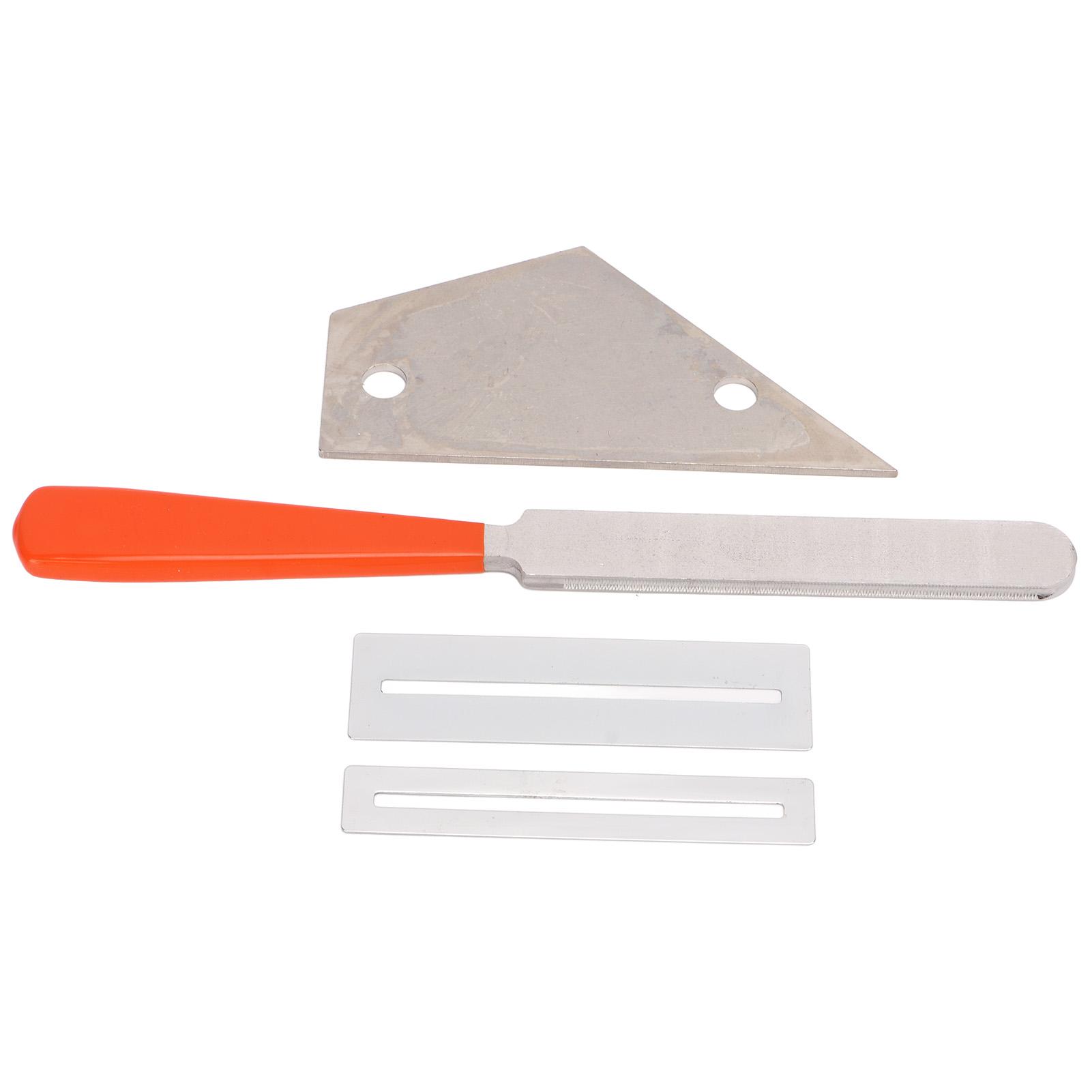 

Guitar Repairing Tool Set with Storage Bag File Guitar String Action Gauge Fingerboard Guard Protector