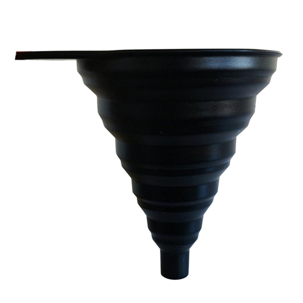 

Складная воронка для геля Кухонные принадлежности Инструмент для приготовления пищи чёрный