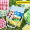 Waterproof Insulated Picnic Bag - Large Capacity Lunch Box with Cold/Fresh Keeping Features