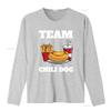 Chili Dog And Hot Unisex Con Carne Foodtruck T shirt vintage Washed Comfortable fashion homme Soft Stylish Slightly graphic Unisex