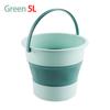 Secchio per autolavaggio in silicone da 5/10 litri, contenitore per l'acqua, promozione per la pesca, secchio pieghevole, salvaspazio, cucina, forniture per la pesca all'aperto