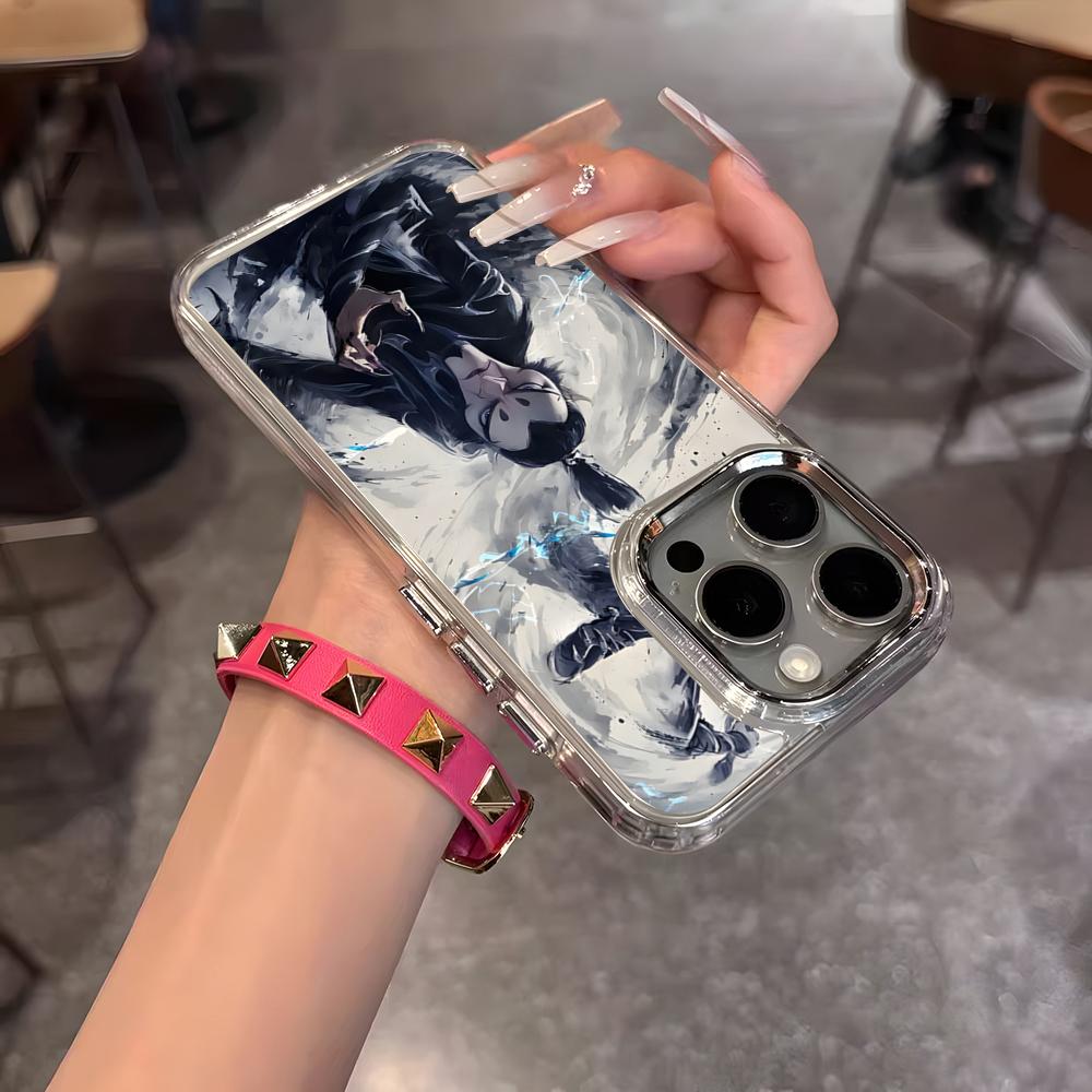 Cartoon Movie Nezha Phone Case For IPhone 17 Air 16 15 14 13 12 11 Pro Pro Max Plus Transparent Soft Cover