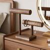 Urholder Stand Træ Ur Display Tårn Smykke Organizer Til Armbånd Og Halskæder Urholder Organizer