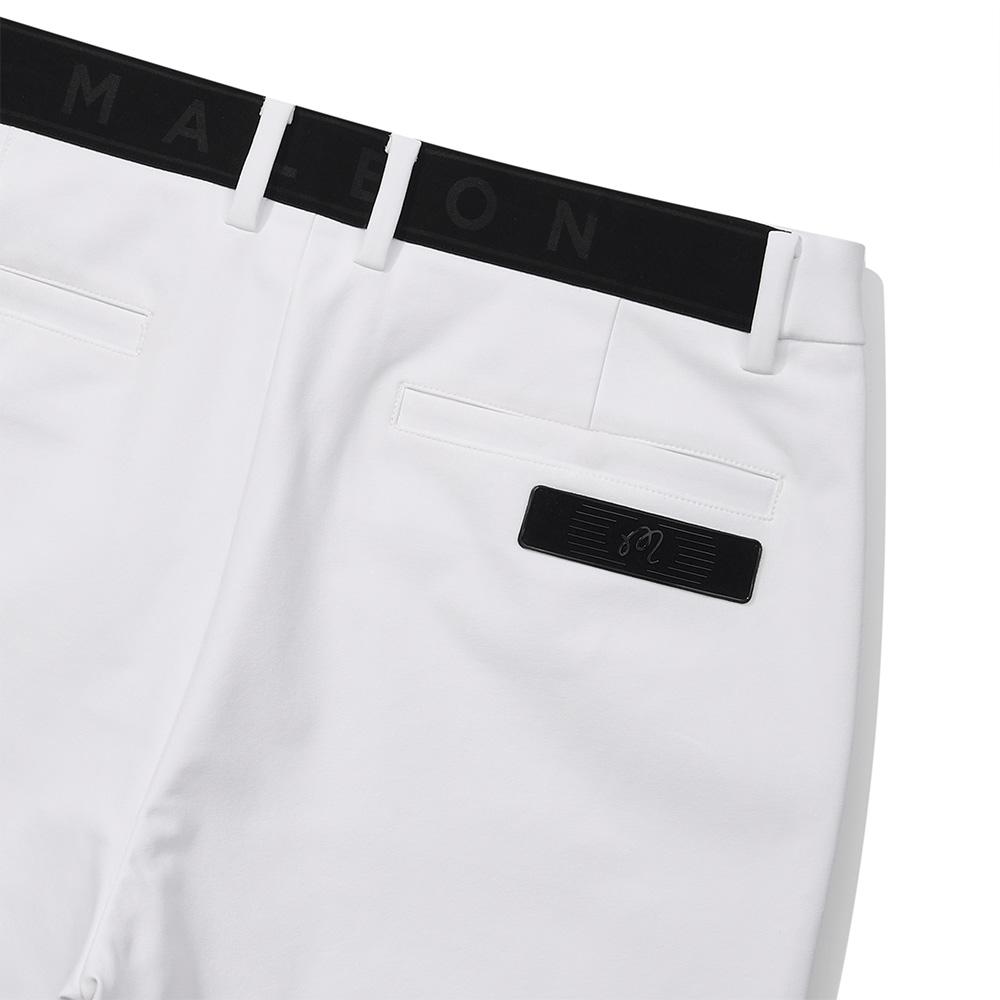 MALBON GOLF Player Straight Pants Off White (Man)