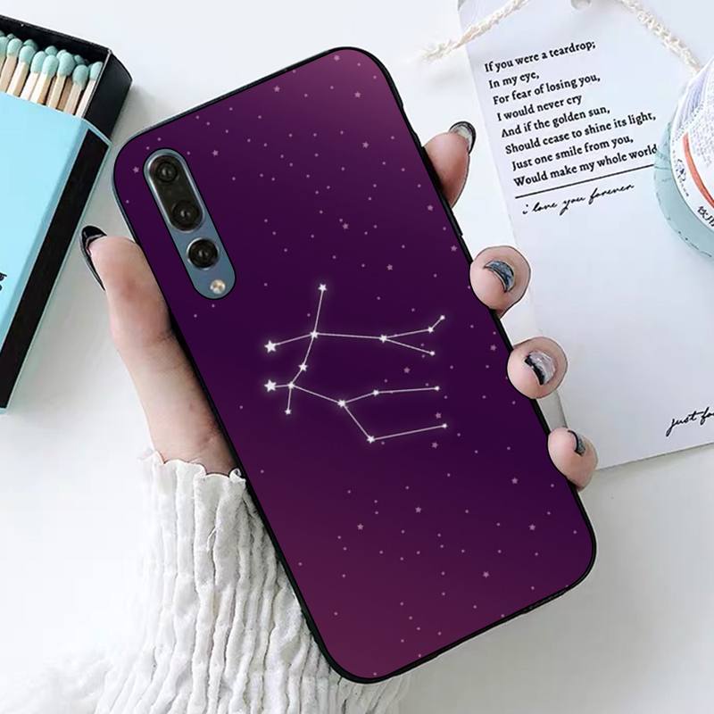 Constellation Gemini Phone Case for Huawei Honor 10 I 8X C 5A 20 9 10 30 Lite Pro Voew 10 20 V30
