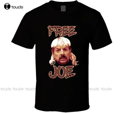 Free Joe Exotic Tiger King Pop Art T Shirt Patrioticshirts For Unisex Custom Aldult Teen Unisex Digital Printing Tee Shirts Tshirt