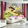 Happy Tree Friends Pattern Home Decor Tapestry, Wall Hanging, Decorative RV Wall Cloth.NGT0928432