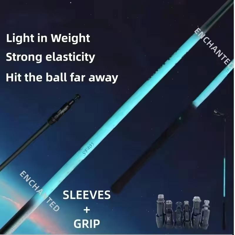 Blue Golf Club Shaft SF405 or SF505 or SF505x or SF505xx 45 inch or 39 inch graphite shaft with grip and sleeve tip 0.335 only shaft 505x