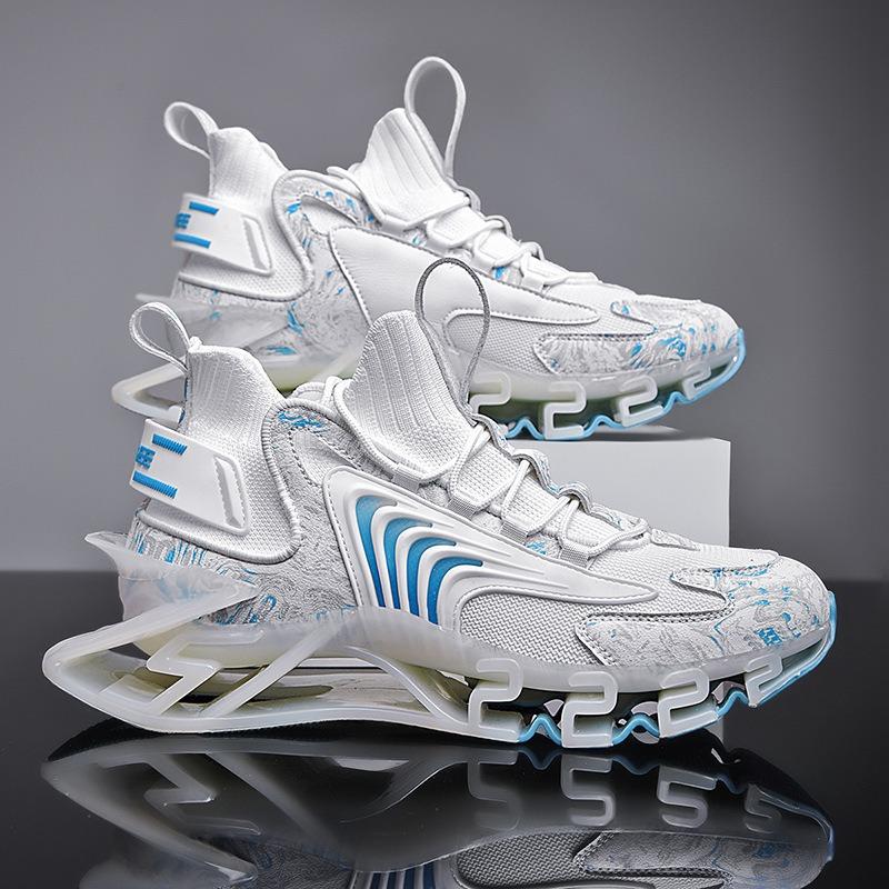 Men's Large Blade Running Shoes, Casual Running, Summer Breathable Sports Shoes