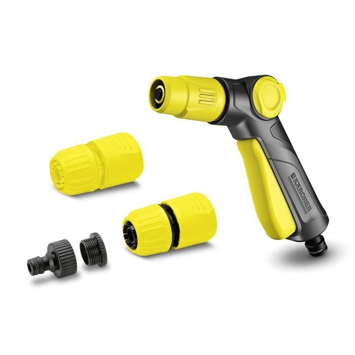 KARCHER Watering Gun and Accessories Set - 2 Jet Shapes