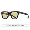 Square Frame UV400 Sunglasses Women Men Retro Chic Full Rim PC Lens Fashionable Outdoor Driving Shades
