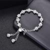 Women Bracelet Chains Bangle Simple Decor Girlfriend Jewelry for Dating Birthday Party Present Jewelries Decorations