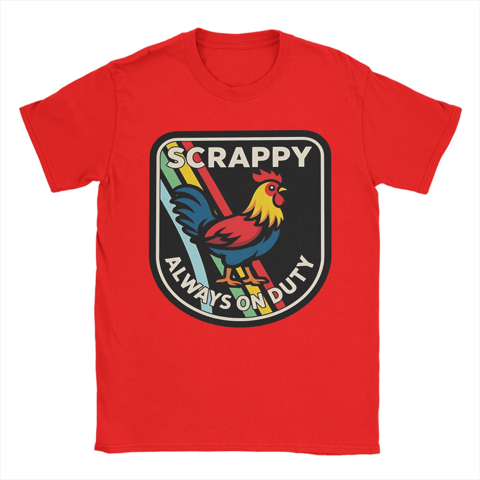 Scrappy Rooster ARC Raiders TShirt  Men Cotton T Shirt ARC Raiders  Women T Shirt 2026 New  Unisex Short Sleeve Casual S