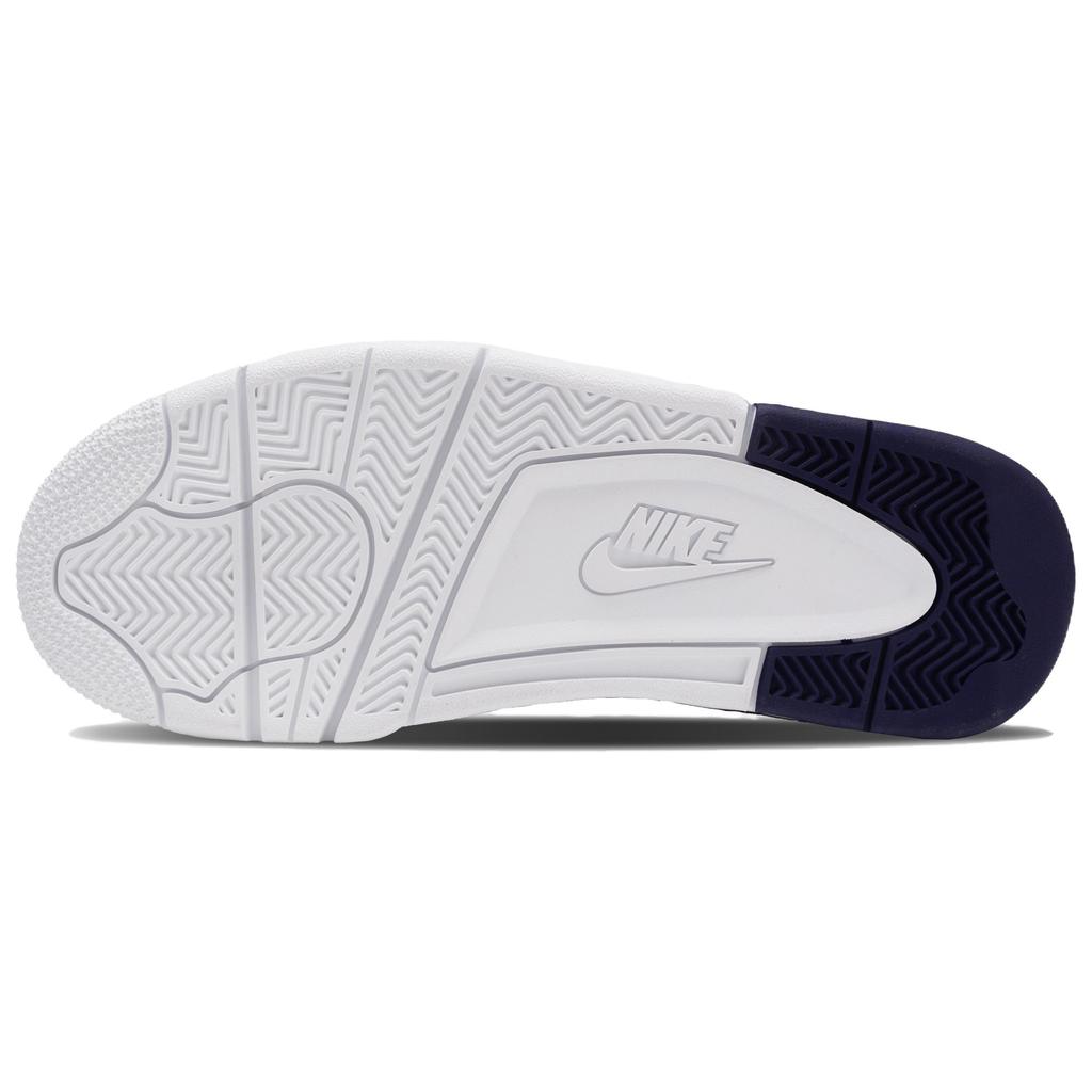 Nike Flight Legacy Vintage Basketball Shoes Men's Mid Top White Cyan Black Gold Gradient BQ4212-102(Team365-)
