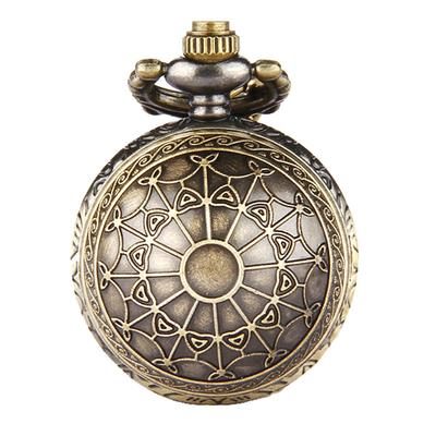 Antique Pocket Watch Necklace Pendant Casual Fashion