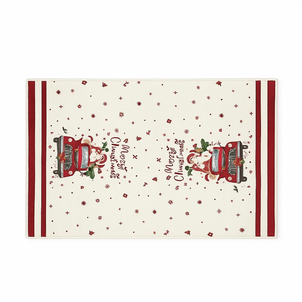 5Pcs Ultra Soft Christmas Dishcloth Towel Quick-drying Reusable Christmas Kitchen Dishcloth Microfiber Christmas Hand Towel