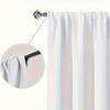 2pcs Polyester Curtains with Vintage Floral Print – Light-Filtering Rod Pocket Panels for Bedroom   Living Room & Office