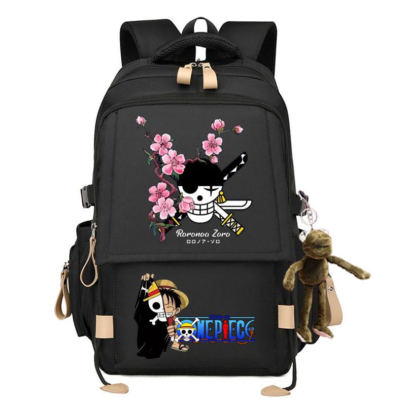 ONE PIECE Backpack Teen Student Large Capacity Fashion Backpack